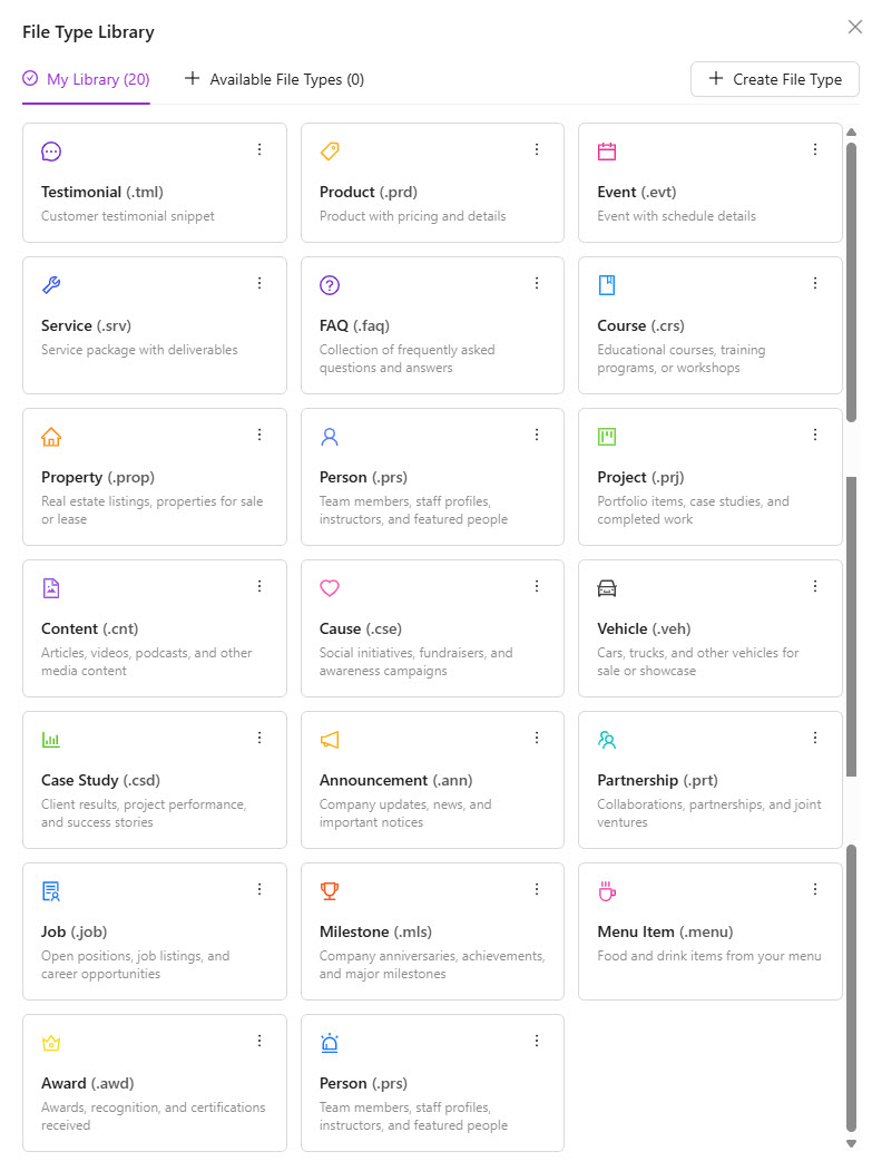 Social Post Wizard Library Interface